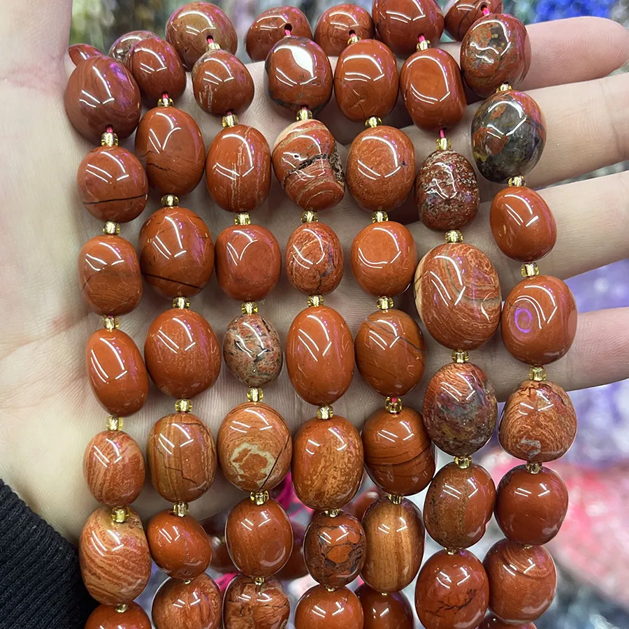 Roter Stein 8-10mm kaufen – kraftvoll & energiegeladen | Moss Crystal
