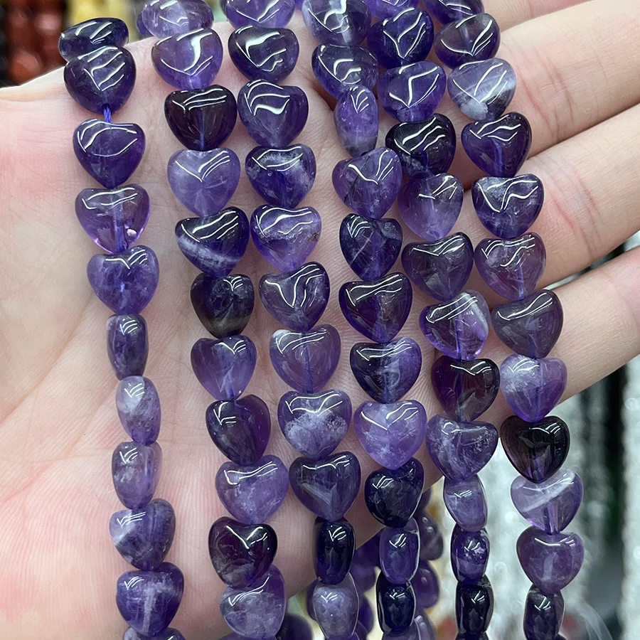 Amethyst Cabochon kaufen - natuerlich & unbehandelt | Moss Crystal
