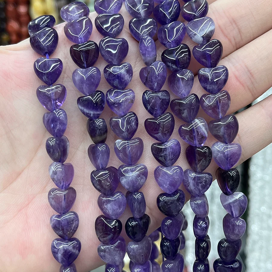 Amethyst Cabochon kaufen - natuerlich & unbehandelt | Moss Crystal