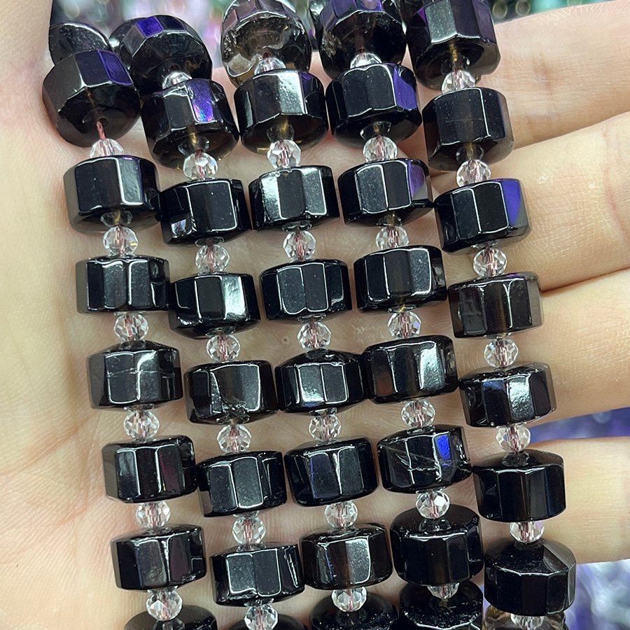 Rauchquarz Facettiert 13-18mm - MossCrystal